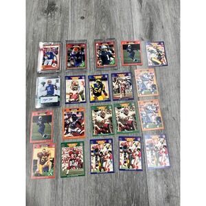 Lot Of 20 Football Cards - Bundle Lot Of Football Cards - Wholesale Bundle